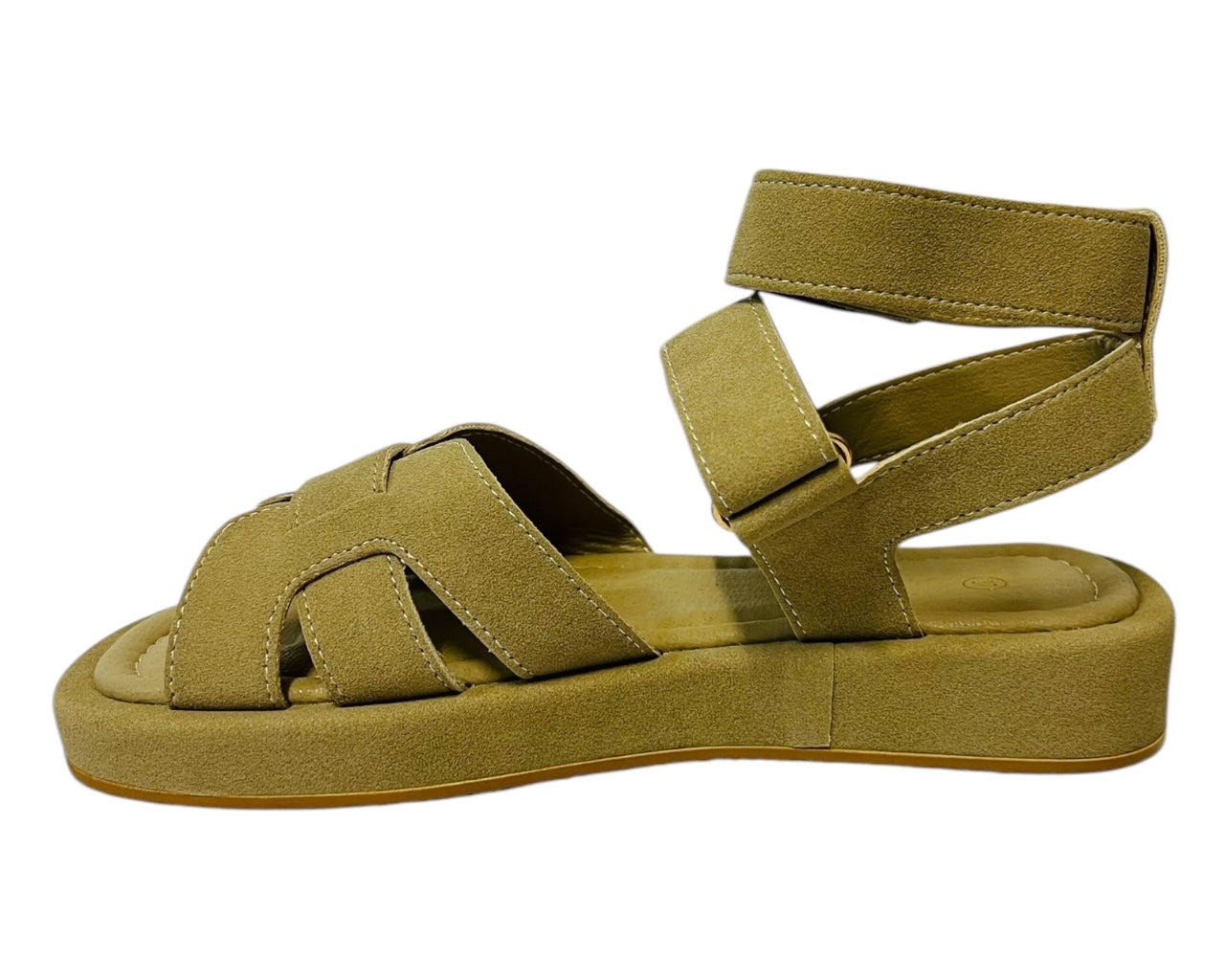 Women's Flat Sole Padded Strappy Sandals