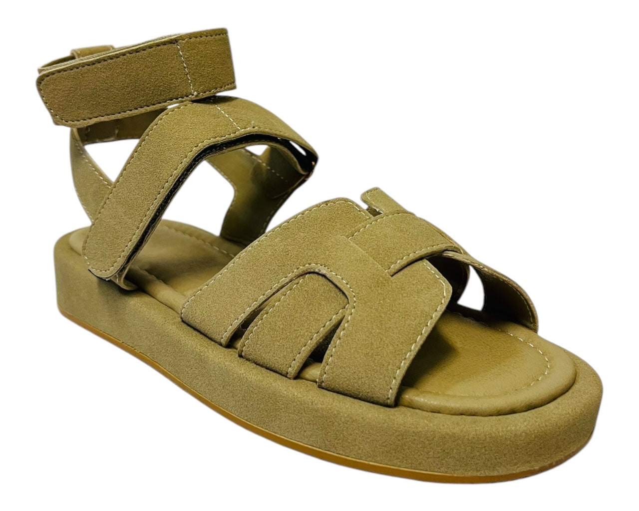 Women's Flat Sole Padded Strappy Sandals