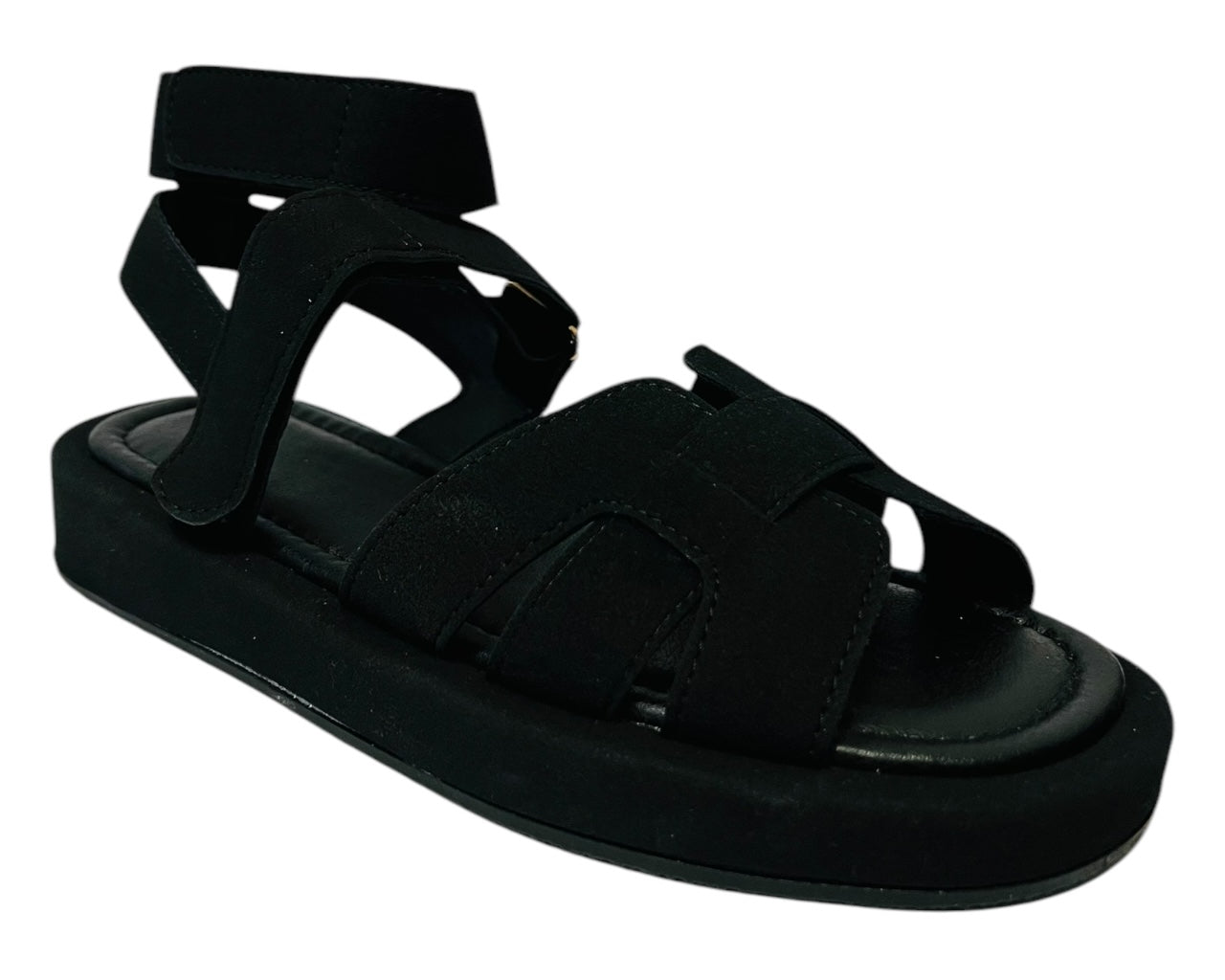 Women's Flat Sole Padded Strappy Sandals