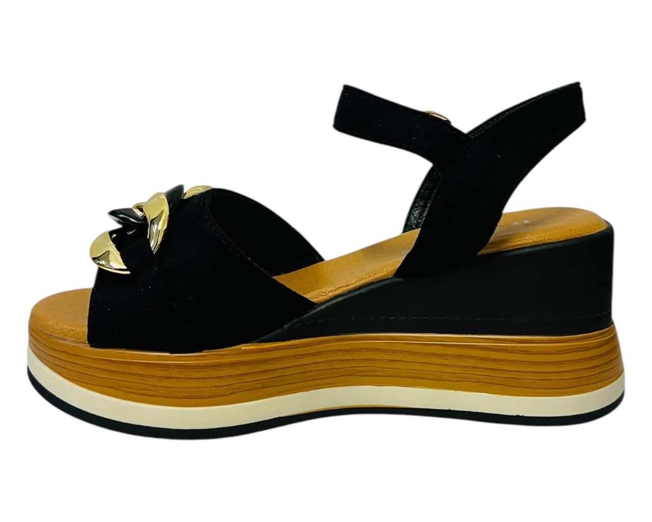 Women's Light Weight Wedge Heel Ankle Strap Sandals