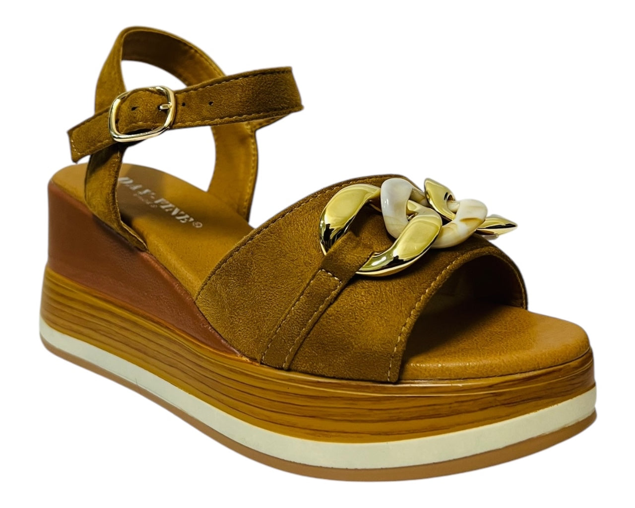 Women's Light Weight Wedge Heel Ankle Strap Sandals
