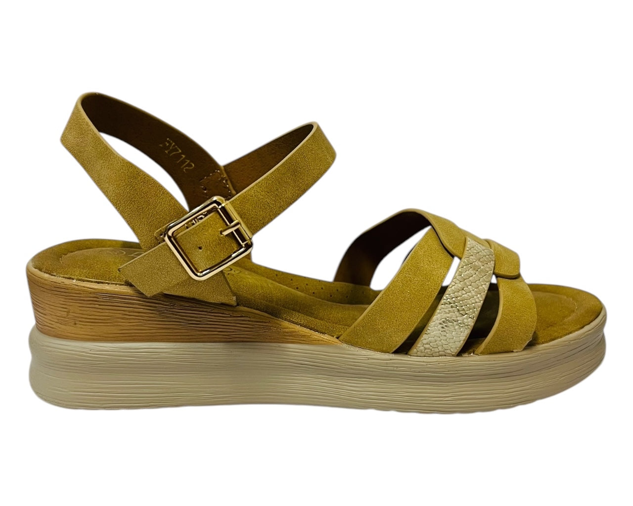 Women's Light Weight Ankle Strap Padded Wedge Sandals