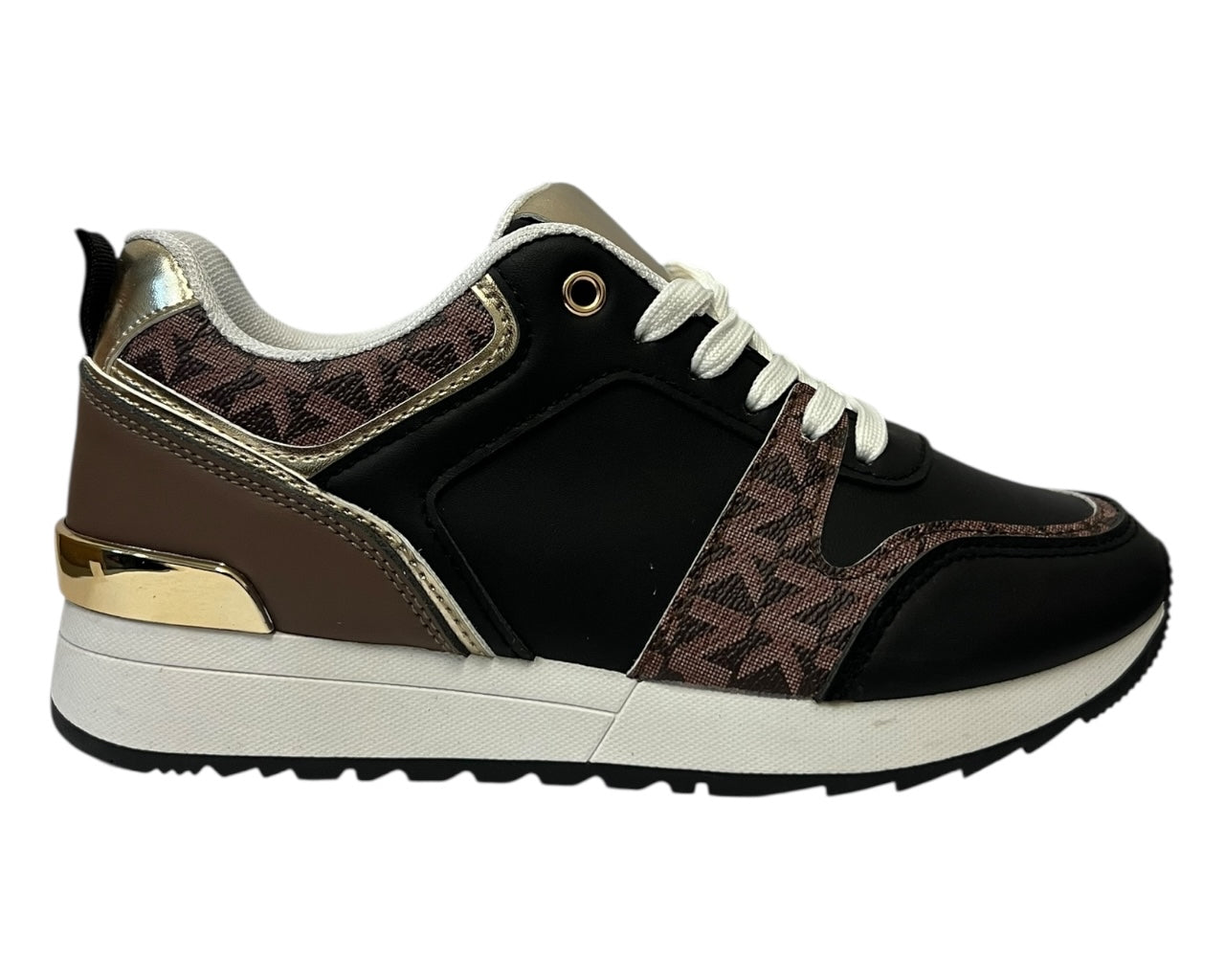 Women's Casual Comfy Lace Up Trainers