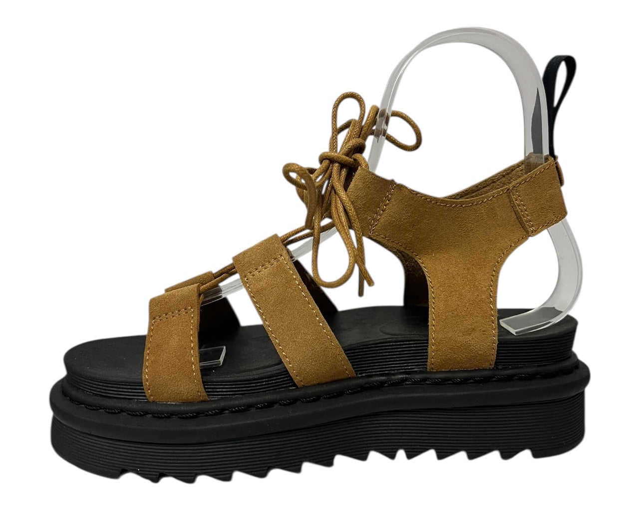Women's String Strap Front To Back Platform Gladiator Sandals