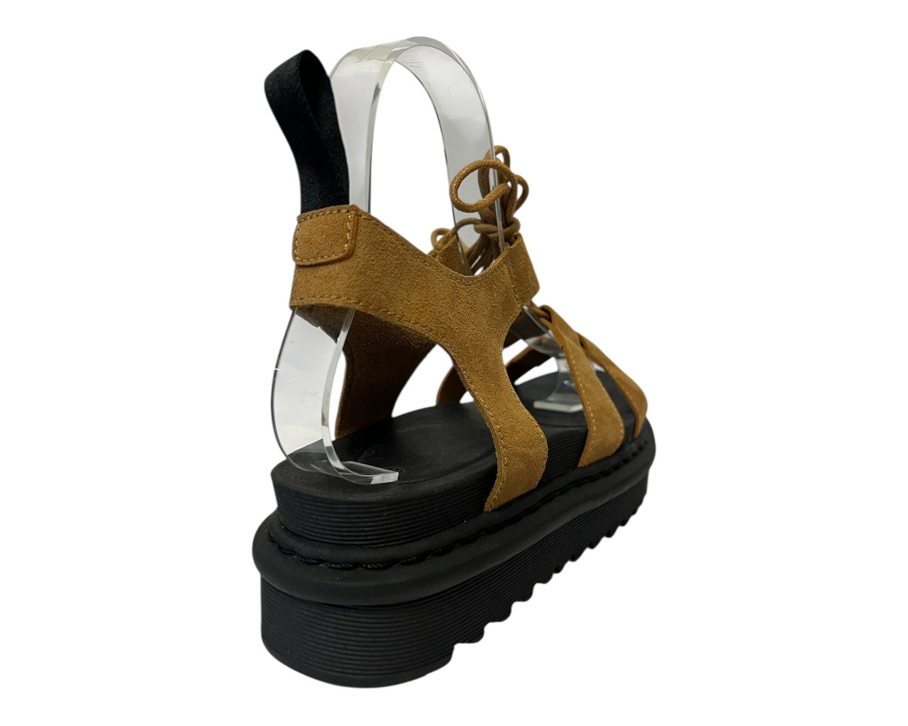 Women's String Strap Front To Back Platform Gladiator Sandals
