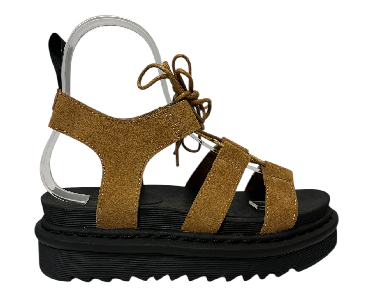 Women's String Strap Front To Back Platform Gladiator Sandals