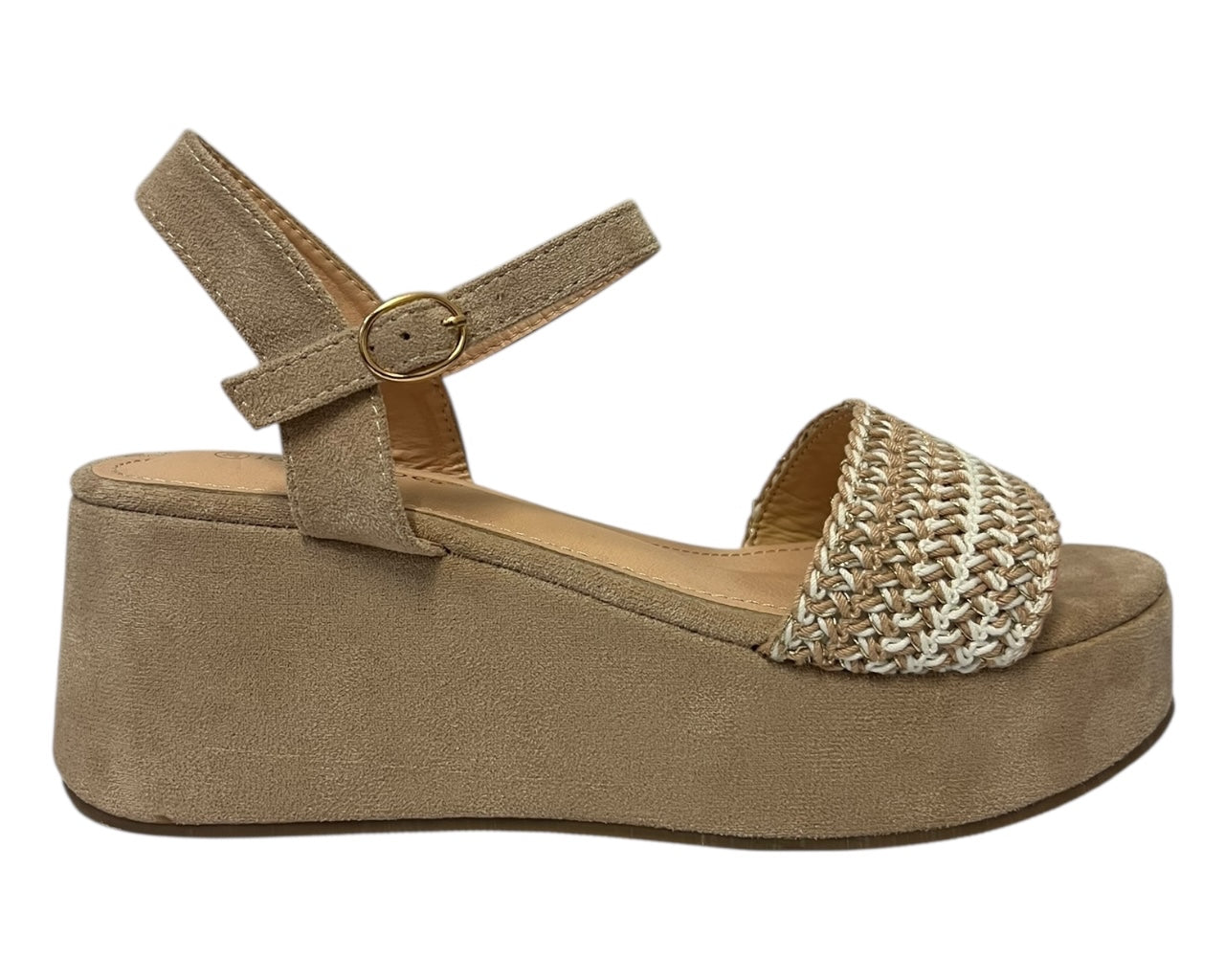 Women's Ankle Strap Platform Wedge Padded Sandals