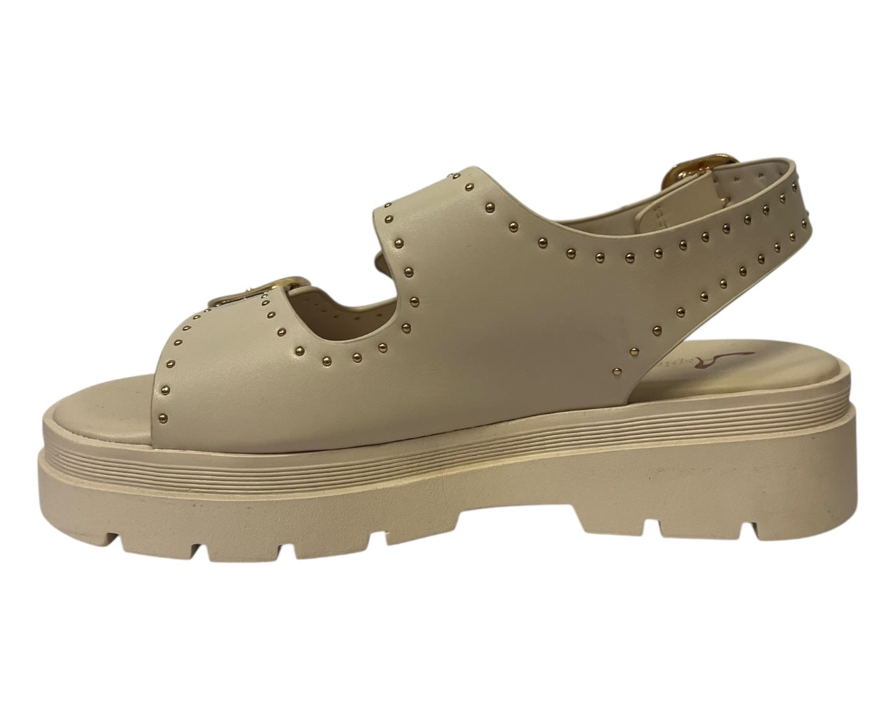 Women's Faux Leather Chunky Sole Sandals