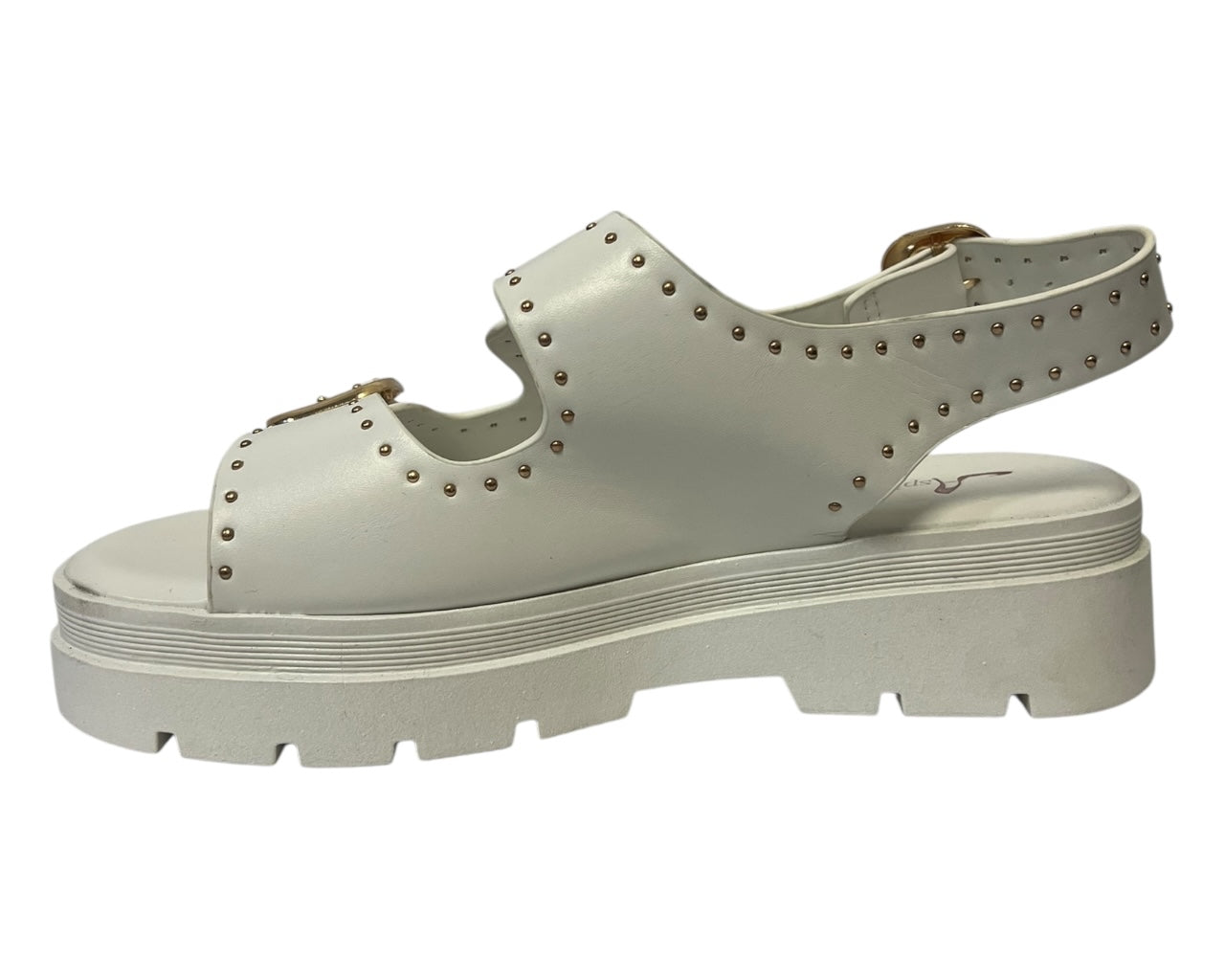 Women's Faux Leather Chunky Sole Sandals