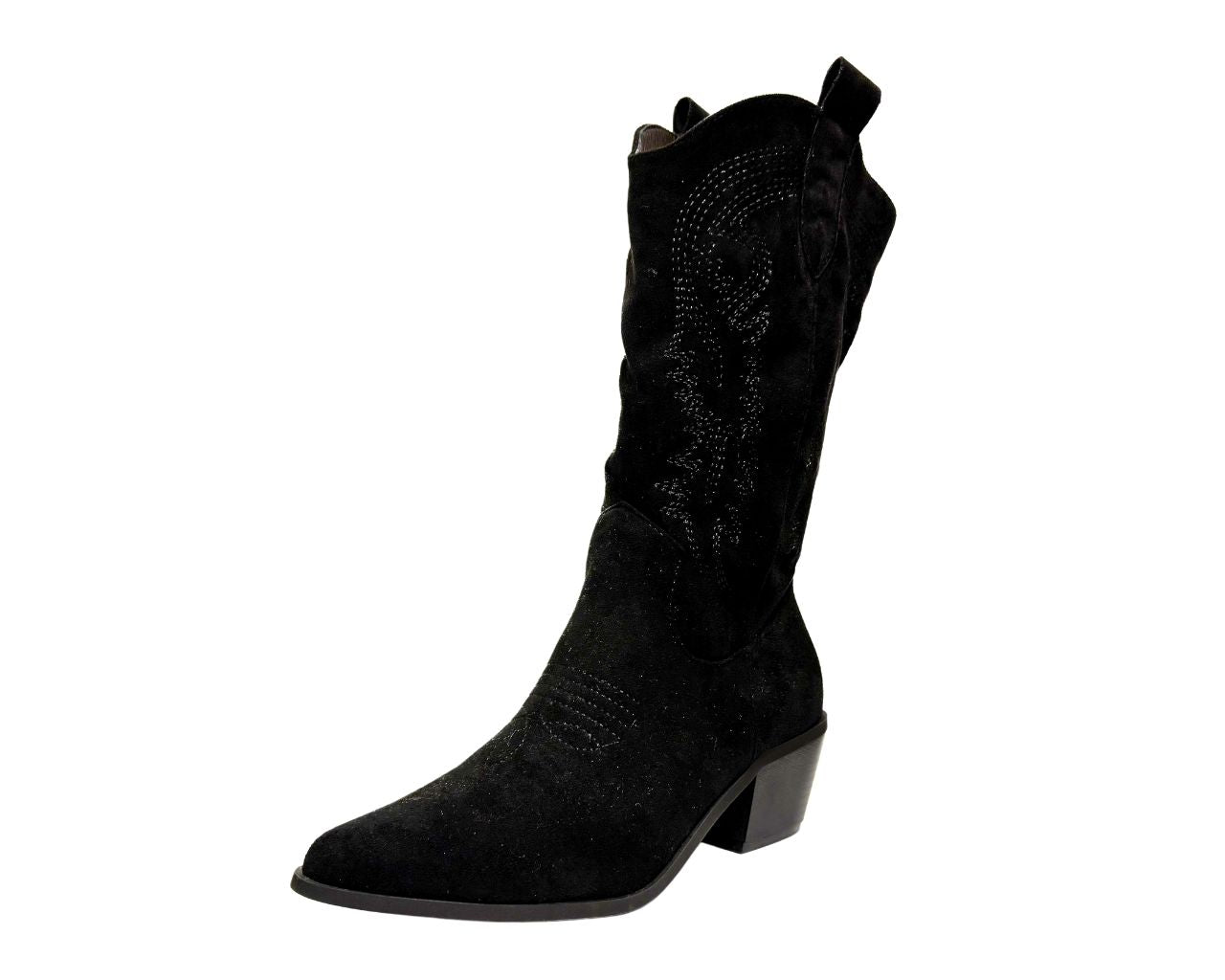 Women's Western Cowboy Embroidered Long Boots