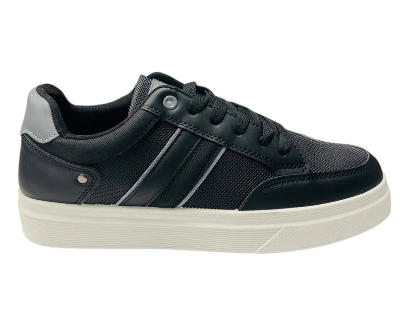 Men's Casual Flat Sole Lace Up Trainers