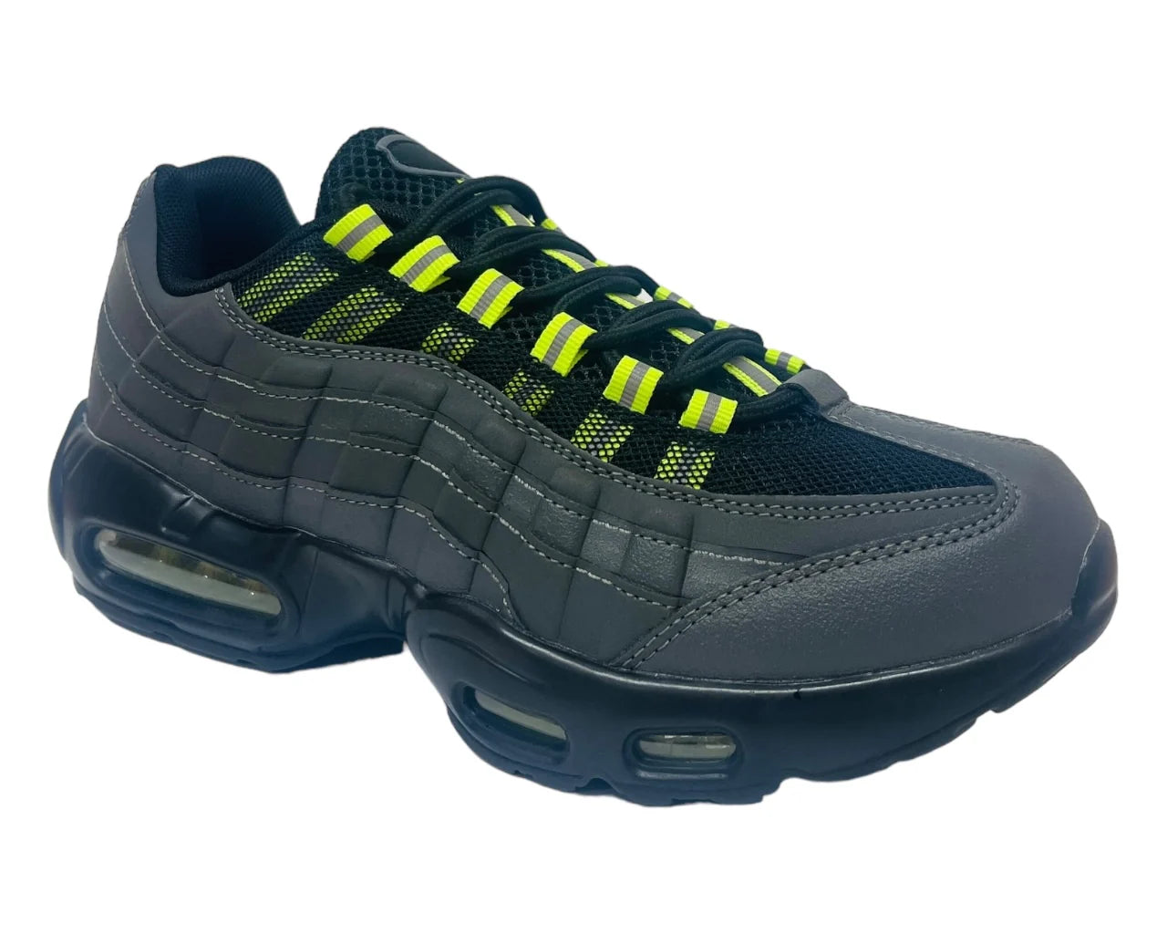 Men's Air Cushioned Sports Lace Up Trainers