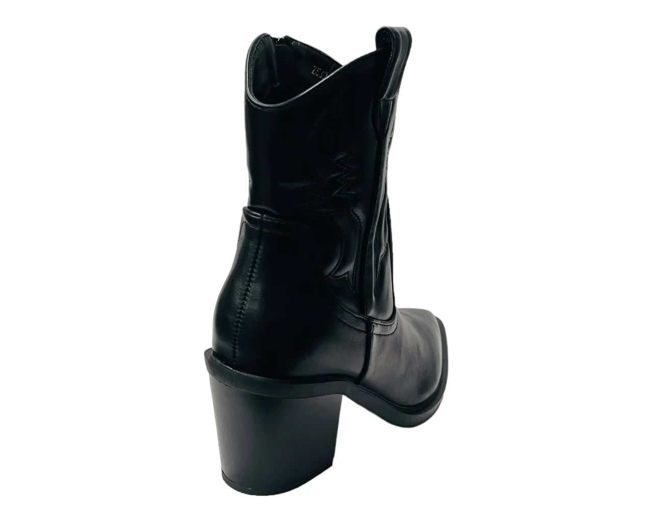 Women's Western Cowboy Embroidered Block Heel Boots