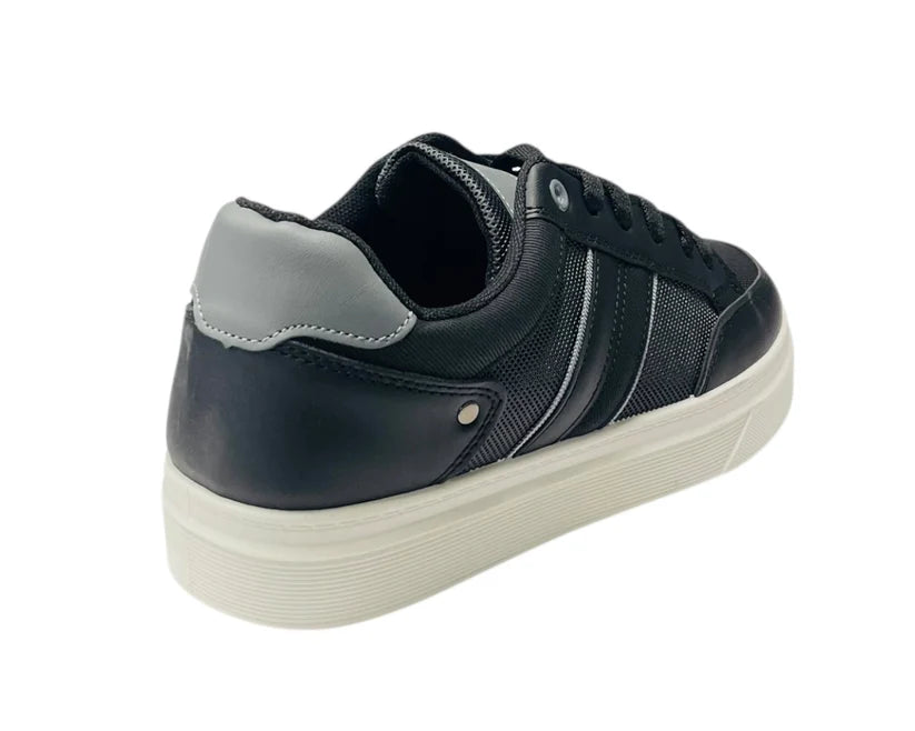 Men's Casual Flat Sole Lace Up Trainers