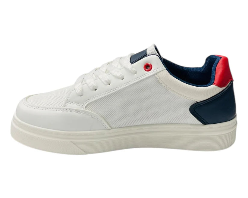Men's Casual Flat Sole Lace Up Trainers
