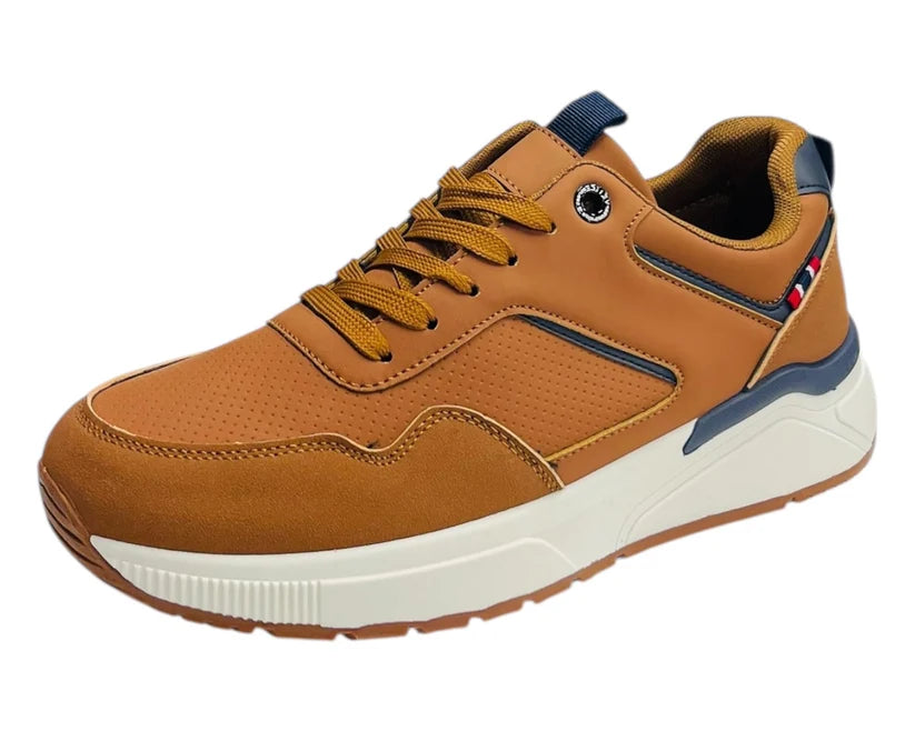 Men's Casual Chunky Sole Lace Up Trainers