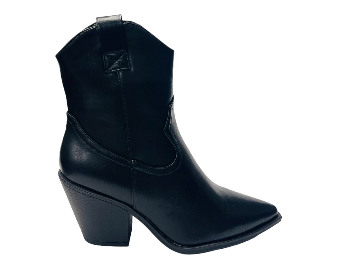 Mid Calf Cowboy Embroidery Boots
