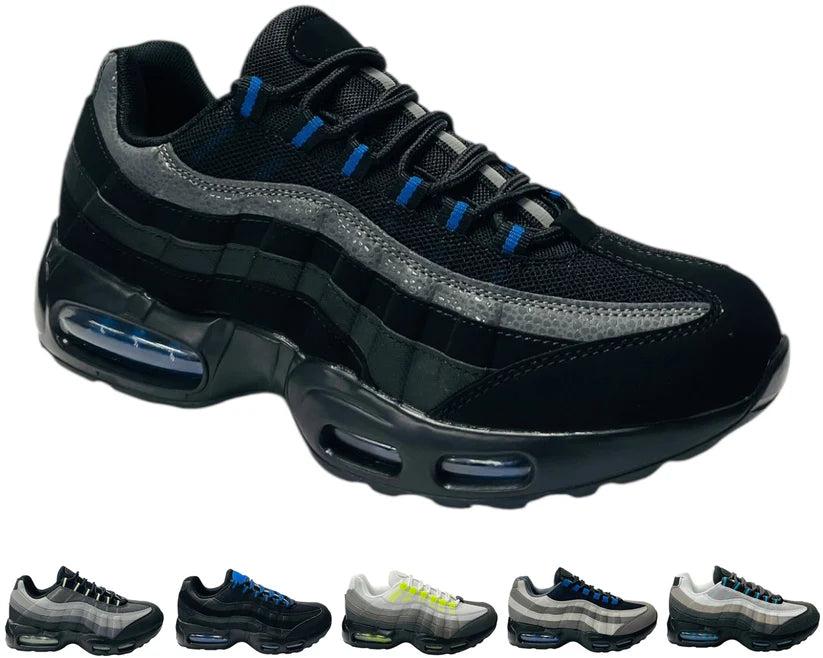Air-Cushioned Sports Sneakers with Laces