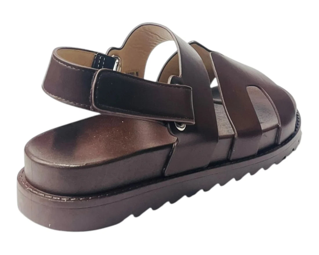 Women's Cut Out Strap Chunky Flatform Sandals