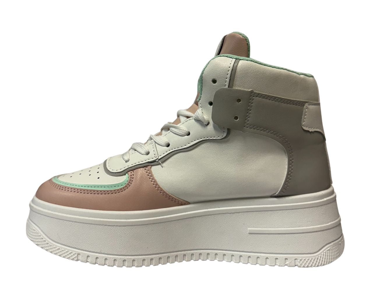 Women's Casual Lace Up Chunky Sole Trainers
