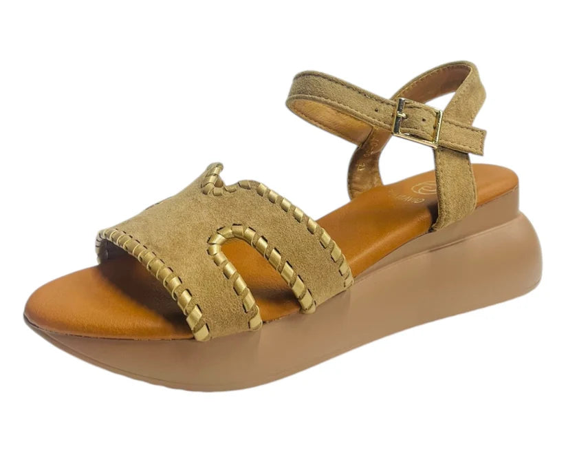 Women's Lightweight Ankle Strap Padded Wedge Sandals