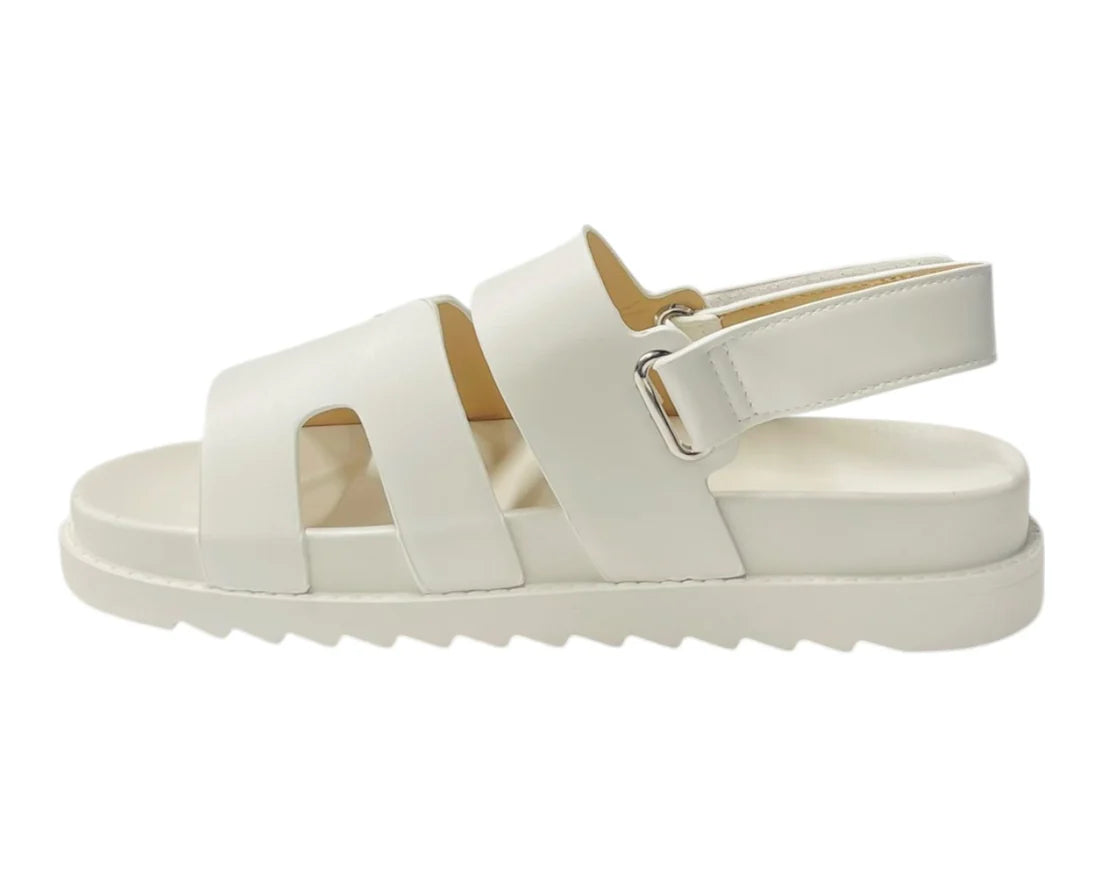 Women's Cut Out Strap Chunky Flatform Sandals