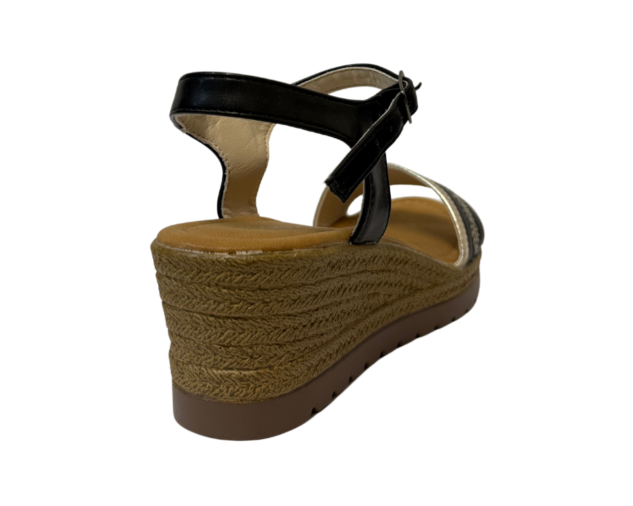 Women's Light Weight Wedge Heel Ankle Strap Sandals