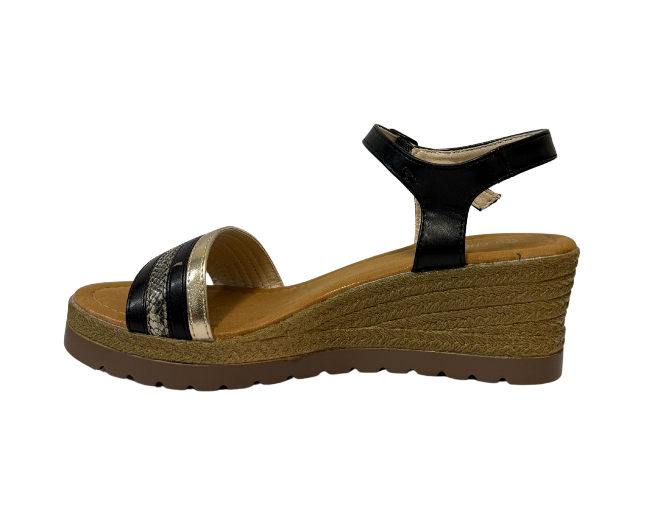 Women's Light Weight Wedge Heel Ankle Strap Sandals
