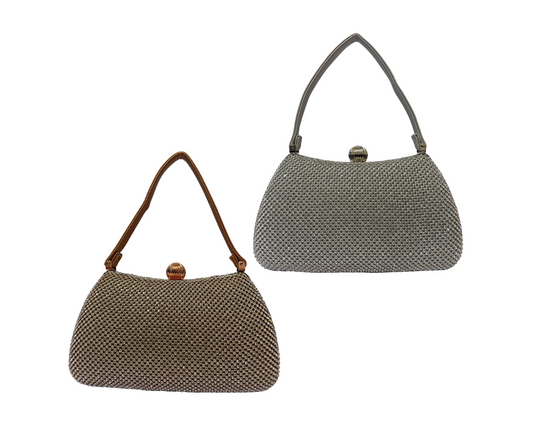 Women Girls Diamante Glitter Clutch Hand Bag