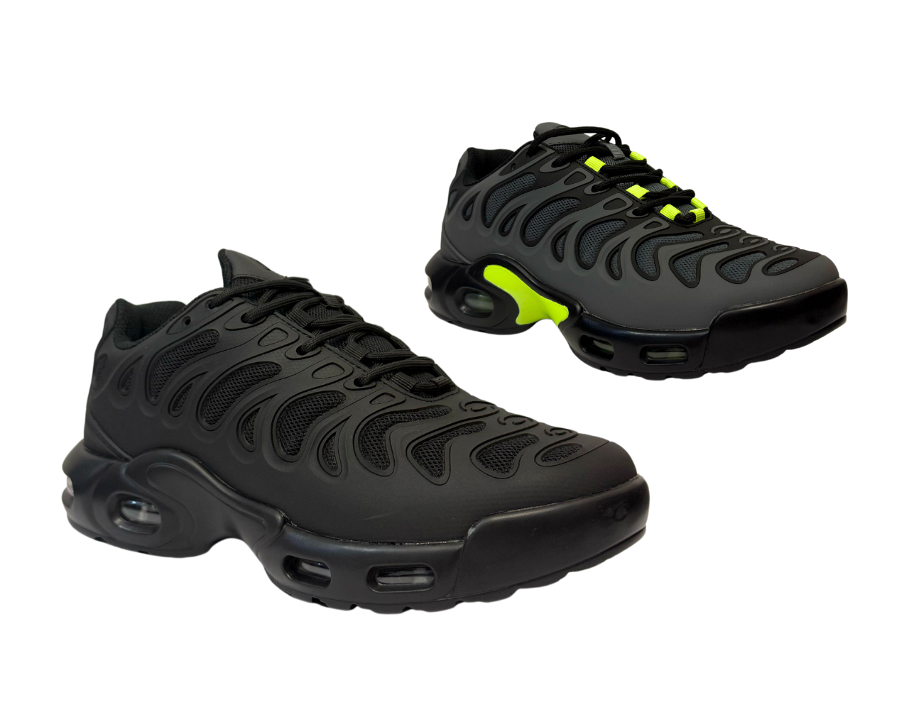 Men's Air Max Plus Drift Black/Green and Black Trainer
