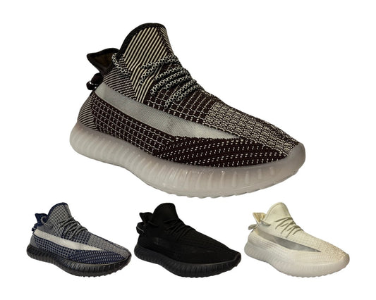 Men's Comfort Sole Lace Up Runner Trainers