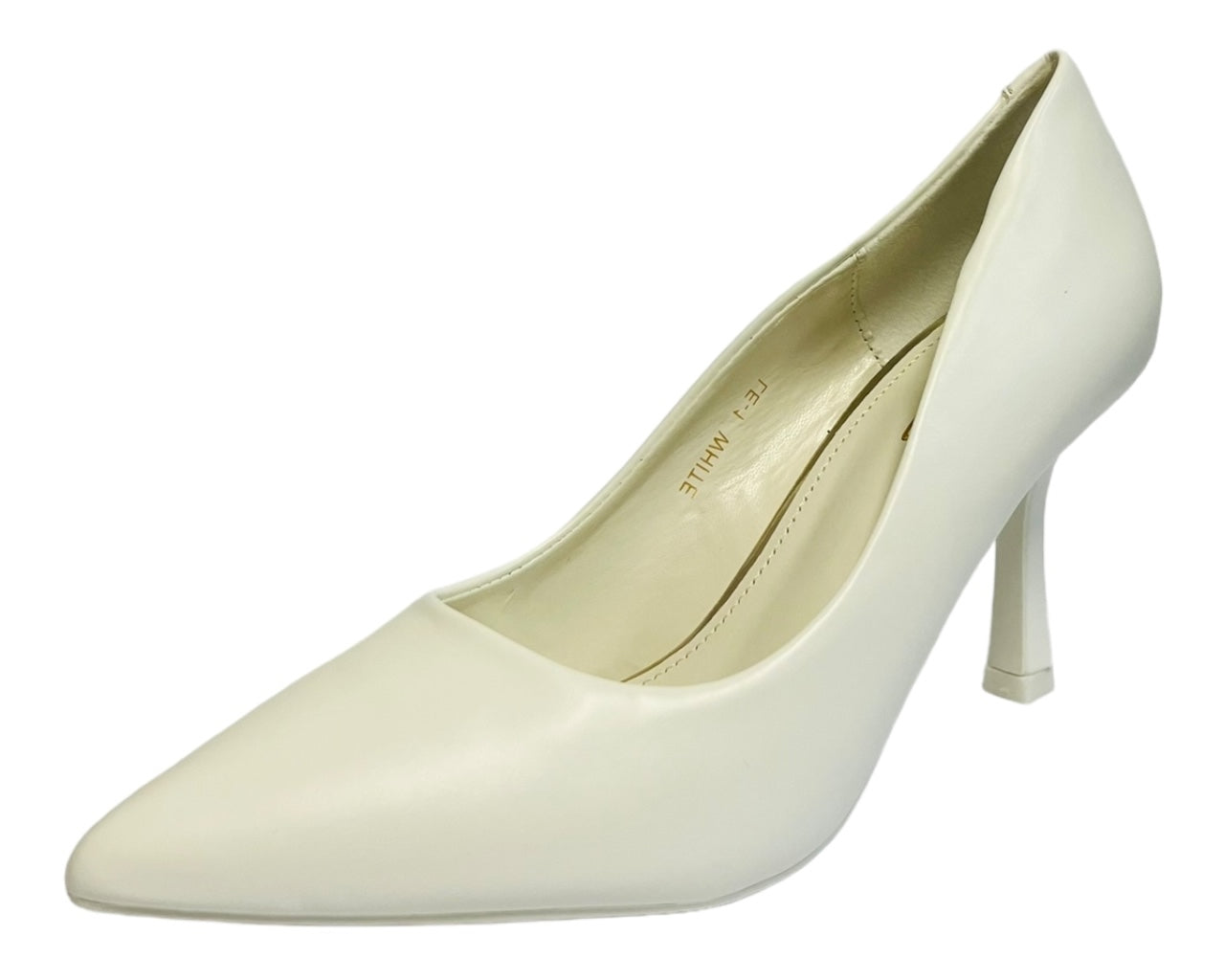 Women's Stiletto Heel Court Shoes in Faux Leather - Perfect for Formal Occasions - Fashion, Walking Shoes