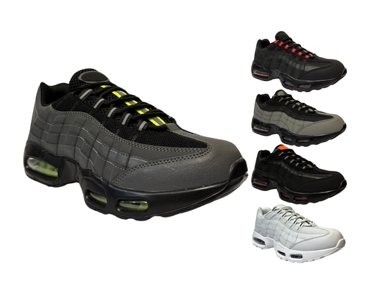 Men's Comfort Cushioned Sole Sports Lace Up Trainers