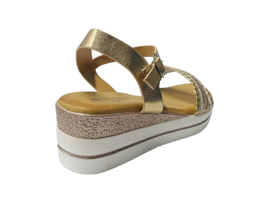 Women's Wedge Heel Ankle Strap Sandals