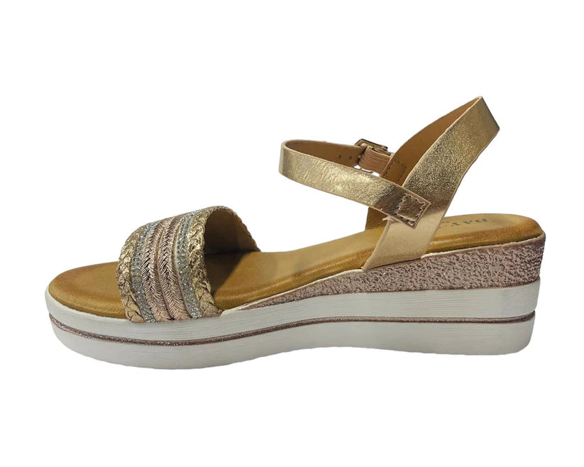 Women's Wedge Heel Ankle Strap Sandals