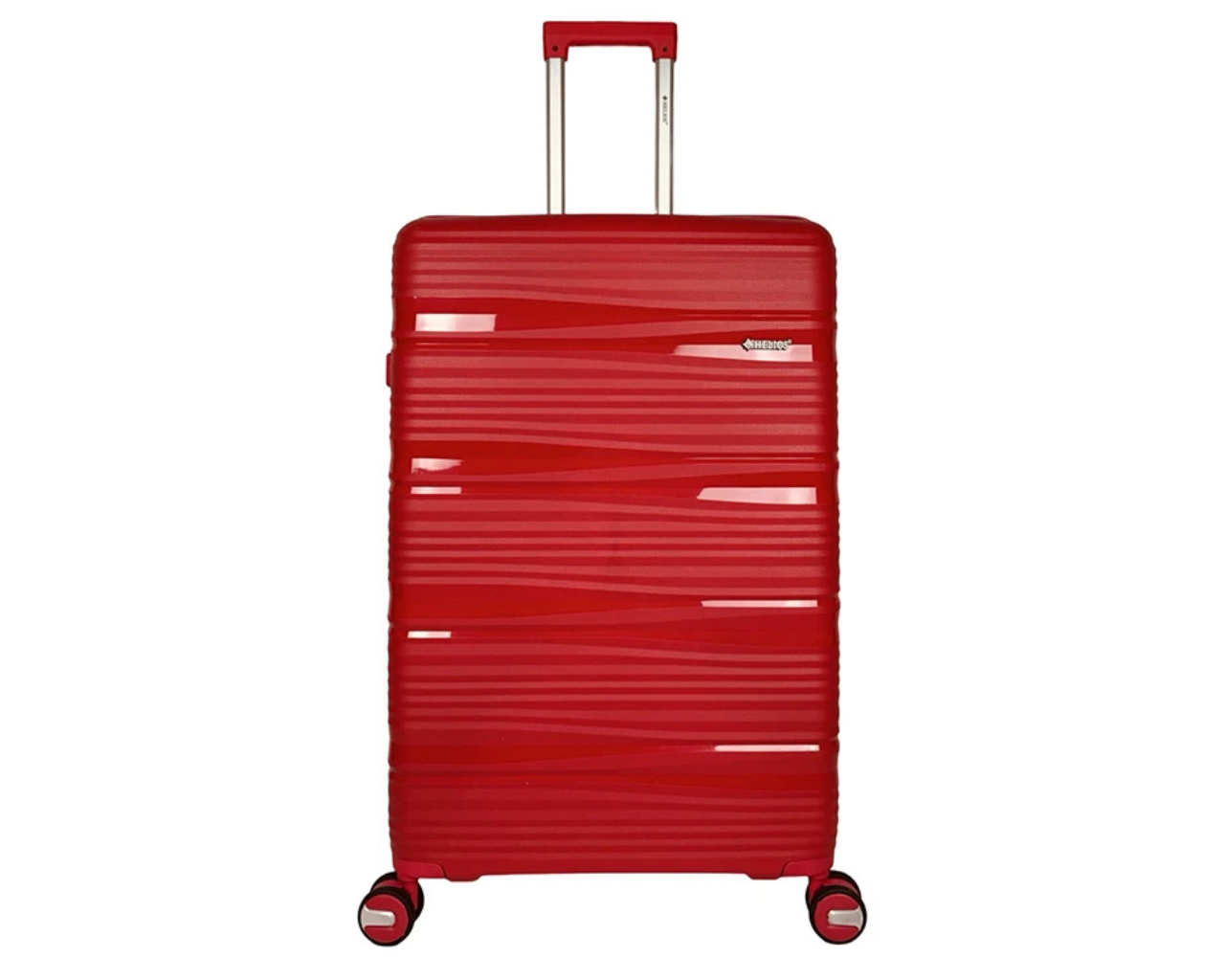 Hard Shell Lightweight Set of 3 Polypropylene Suitcases with Expandable Gusset
