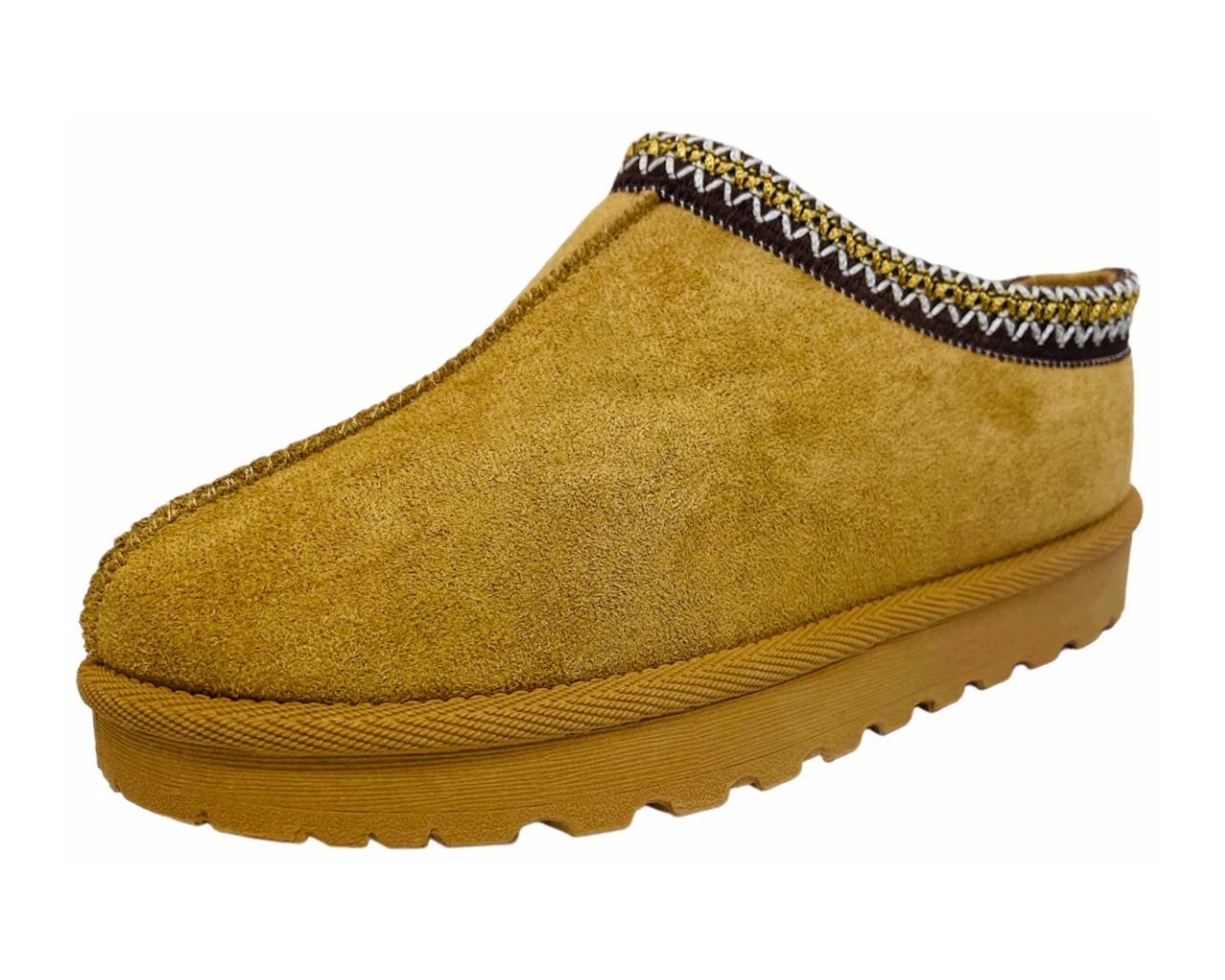 Women's Faux Suede Aztec Flat Sole Shoes