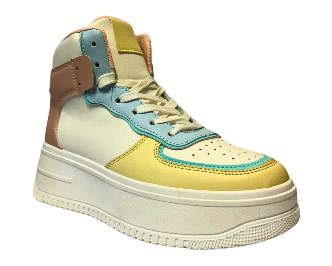 Women's Casual Lace Up Chunky Sole Trainers
