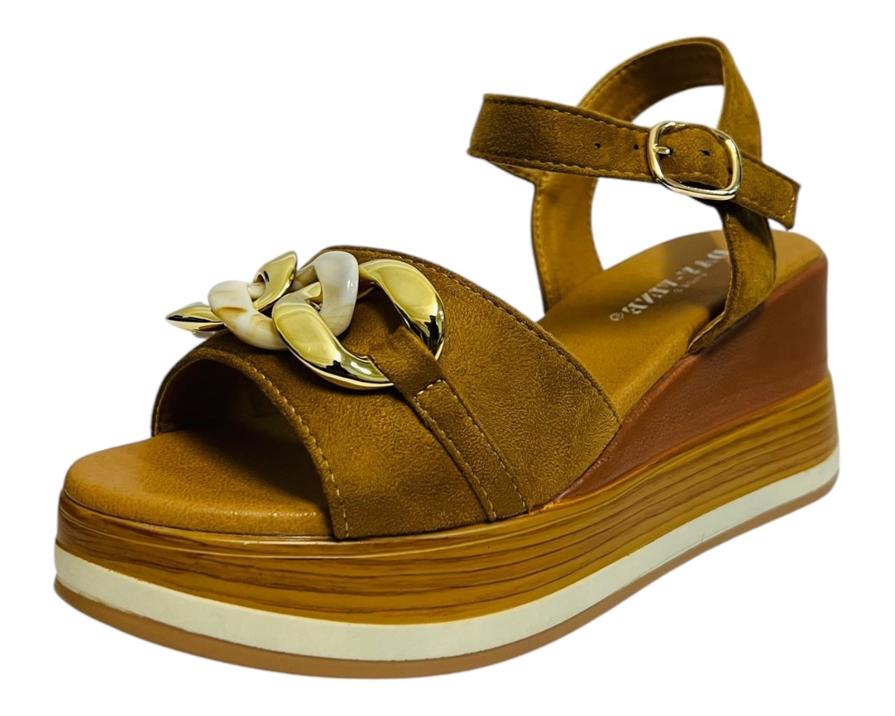 Women's Light Weight Wedge Heel Ankle Strap Sandals