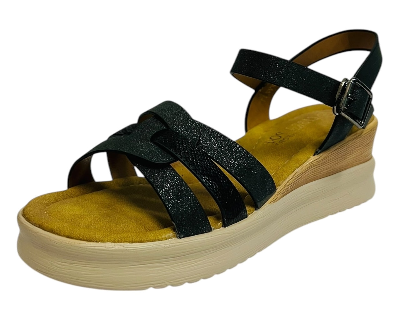 Women's Light Weight  Ankle Strap Padded Wedge Sandals