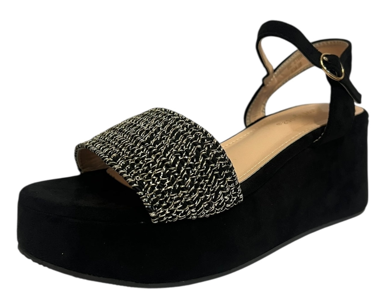 Women's Ankle Strap Platform Wedge Padded Sandals