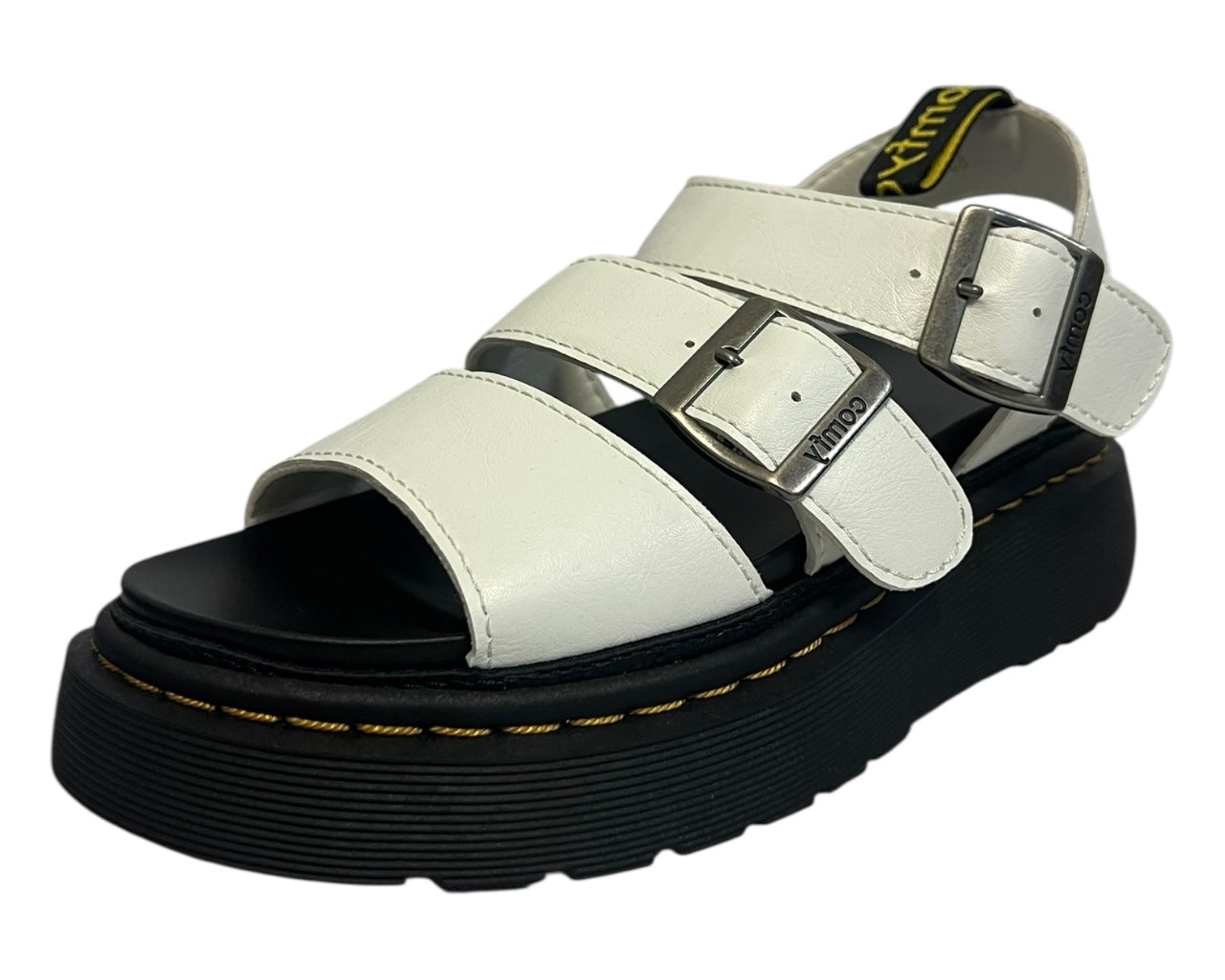 Ankle Strap Platform Gladiator Sandals Black