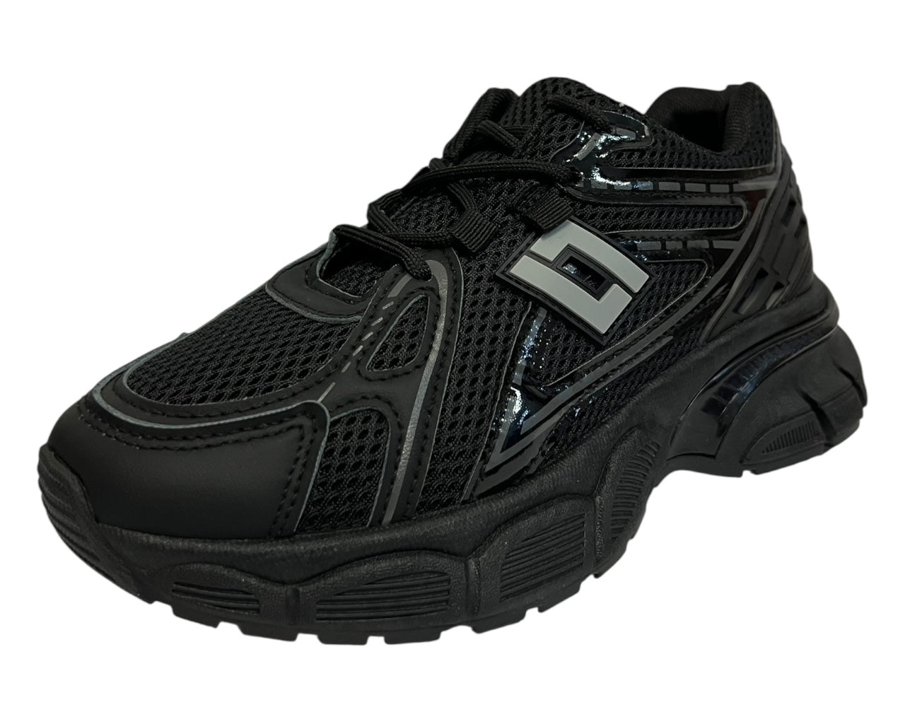 Chunky Sole Lace Up Sports Trainers