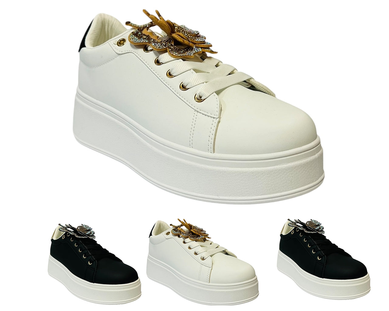 Women's butterfly lace shoe