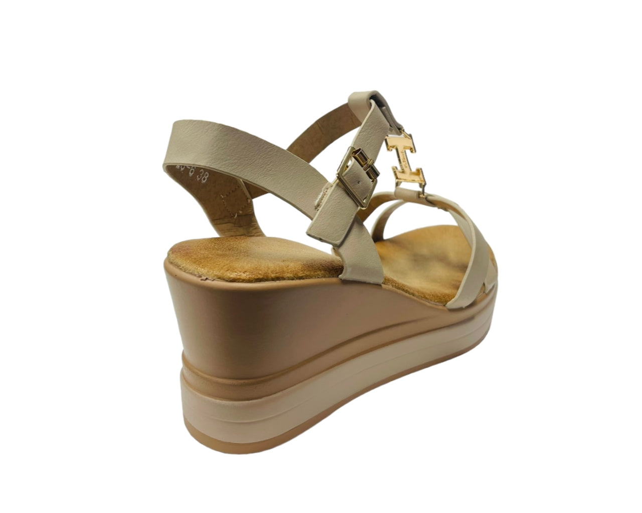 Women's Light Weight Wedge Heel Ankle Strap Sandals