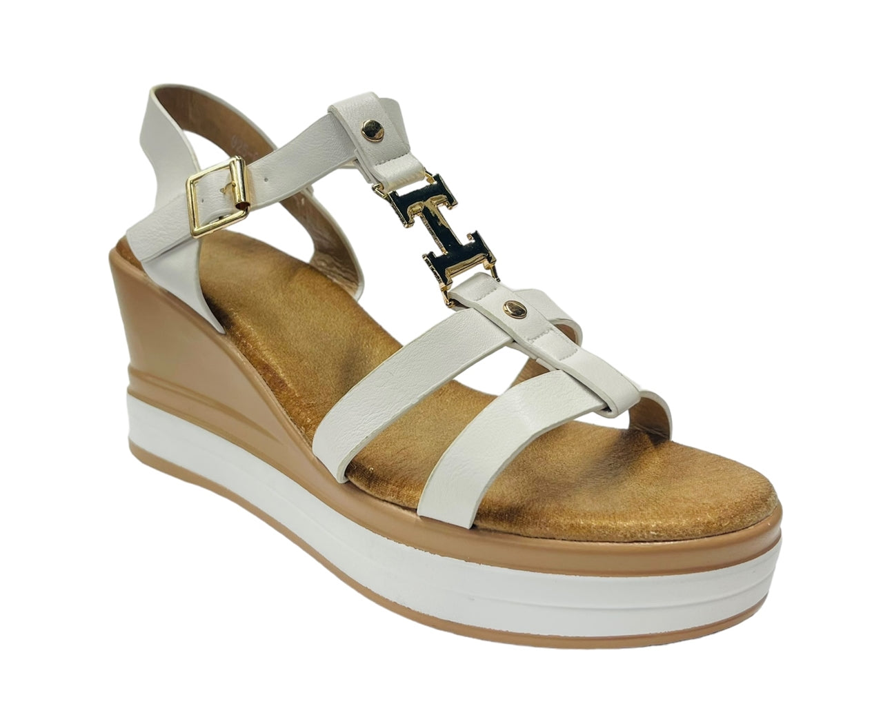 Women's Light Weight Wedge Heel Ankle Strap Sandals