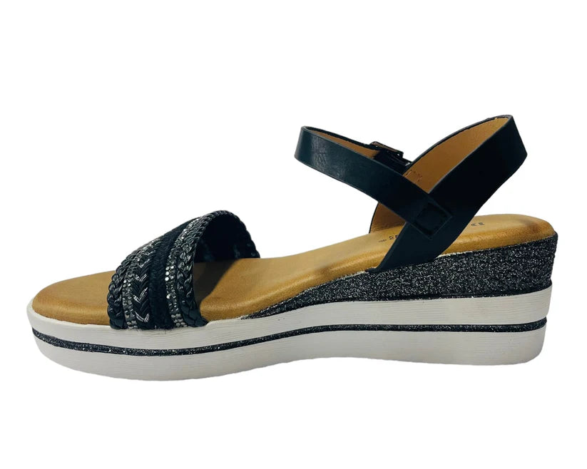 Women's Wedge Heel Ankle Strap Sandals