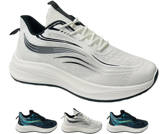 Men's Comfort Breathable Mesh Sports Lace Up Trainers