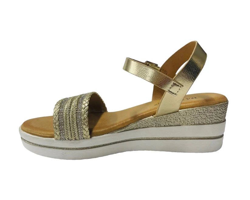Women's Wedge Heel Ankle Strap Sandals