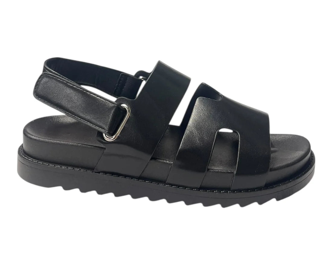 Women's Cut Out Strap Chunky Flatform Sandals